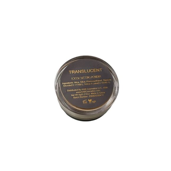 KAB Cosmetics BNIB Translucent 12 Hour Wear Matte Finish Loose Setting Powder - Picture 6 of 7